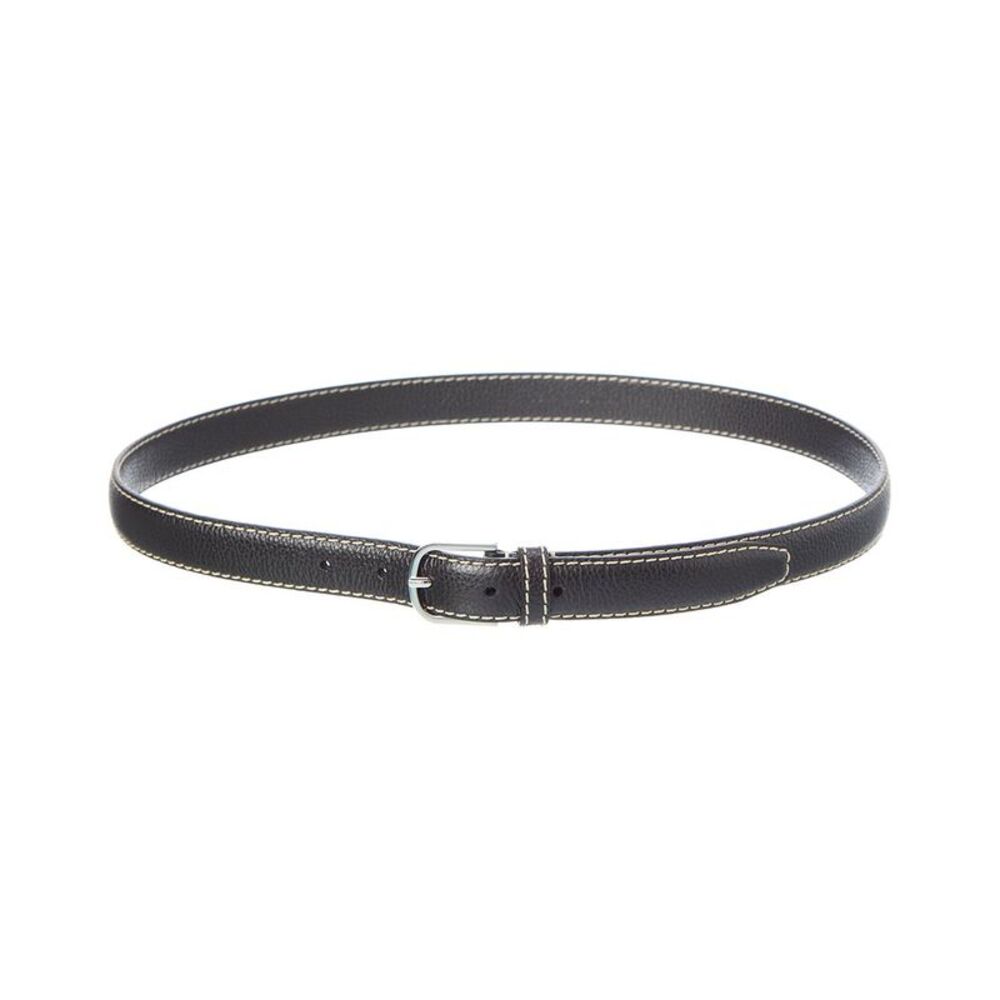 Toteme Leather Belt, Black
